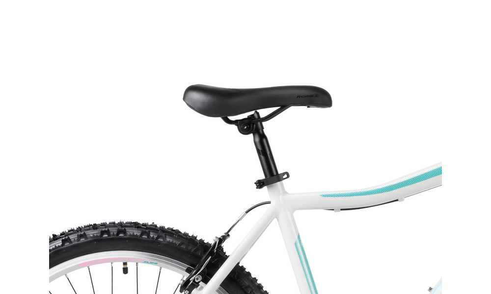 Dviratis Romet Jolene 6.1 26" 2023 white-turquoise - 2