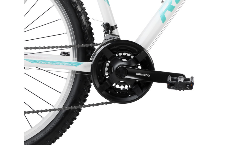 Dviratis Romet Jolene 6.1 26" 2023 white-turquoise - 5