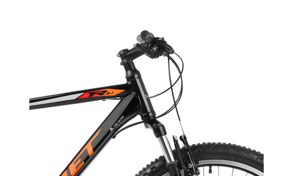 Dviratis Romet Rambler R6.1 26" 2023 black-orange-red - 4