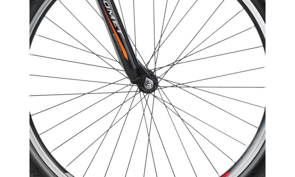 Dviratis Romet Rambler R6.1 26" 2023 black-orange-red - 5