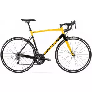 Dviratis Romet Huragan 2 2023 black-gold Dviratis Romet Huragan 2 2023 black-gold