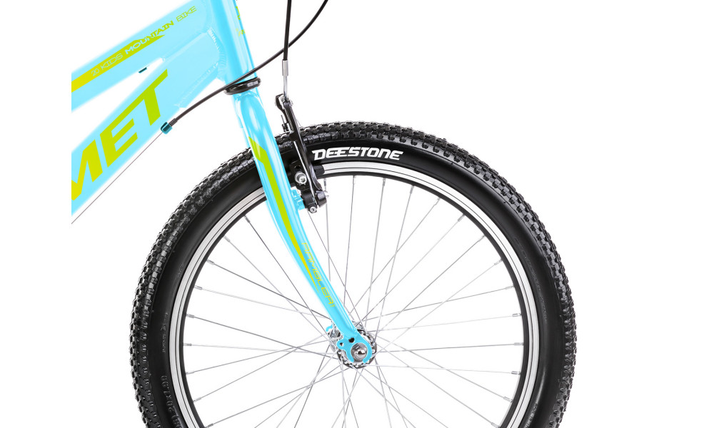 Dviratis Romet Rambler KID 1 20" Alu 2023 blue-green-gold - 4