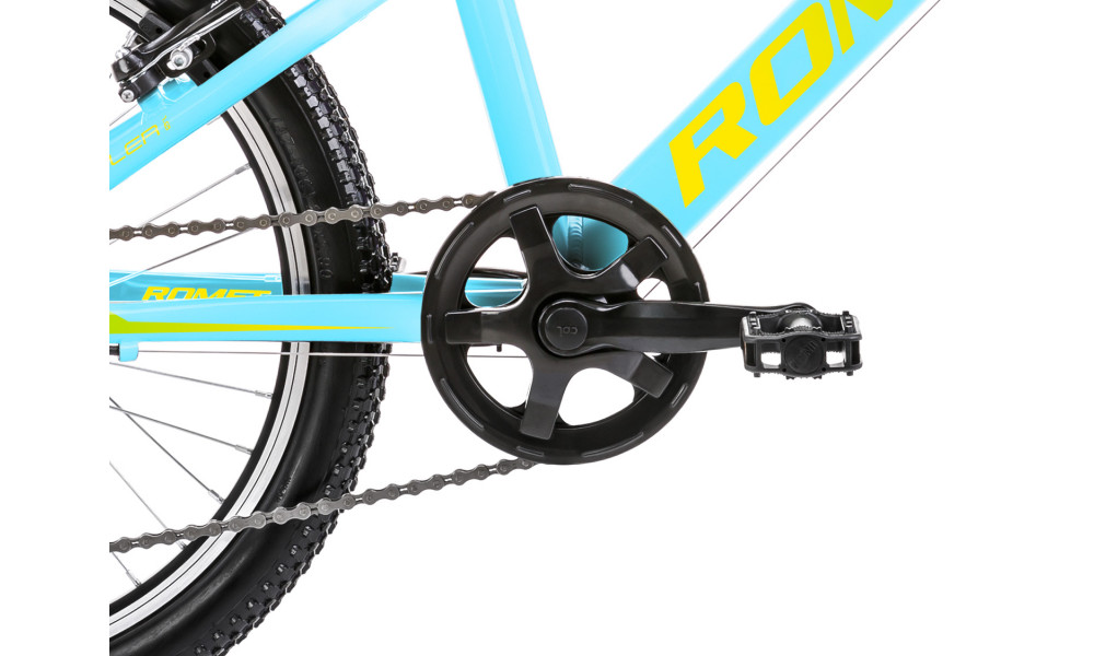 Dviratis Romet Rambler KID 1 20" Alu 2023 blue-green-gold - 6