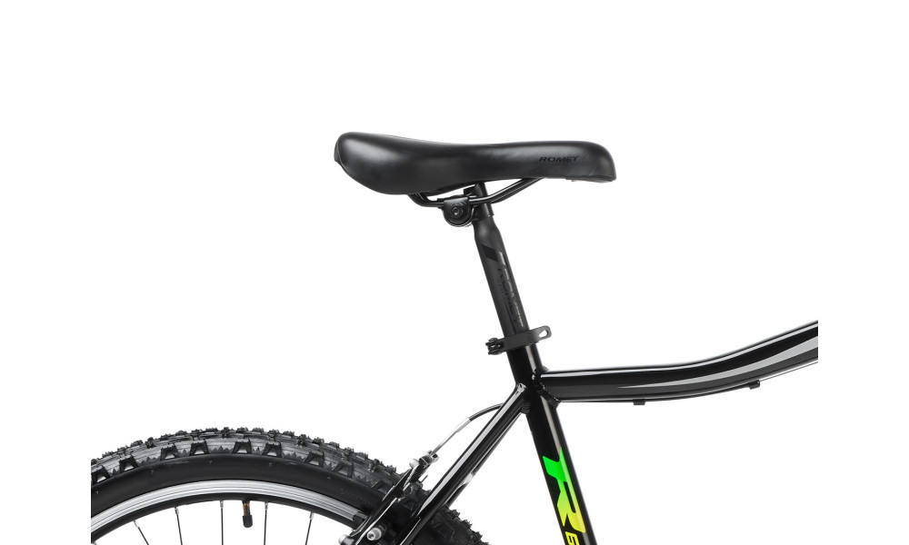Dviratis Romet Rambler R6.1 JR 26" 2023 black-green-grey - 3