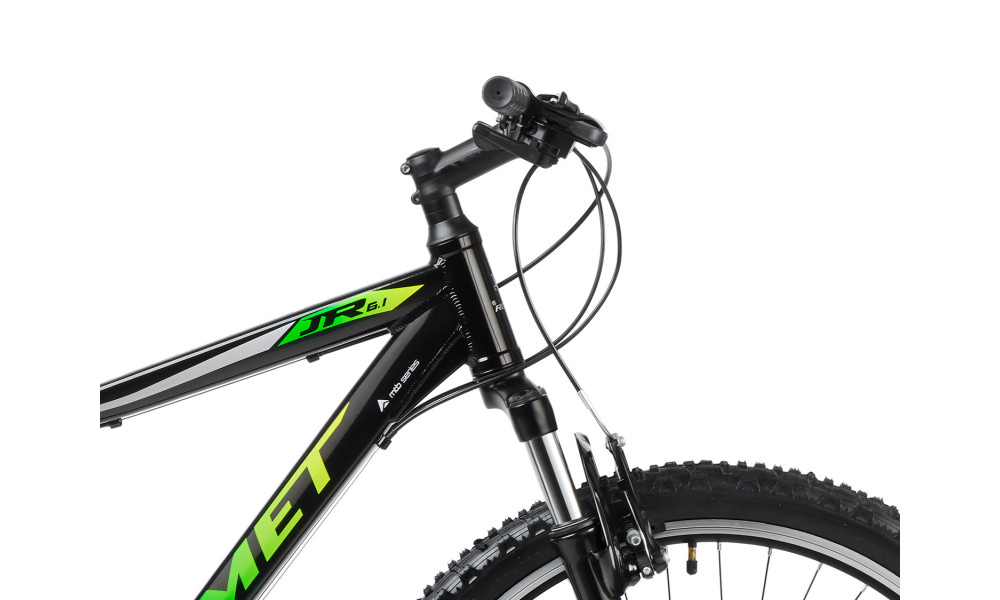 Dviratis Romet Rambler R6.1 JR 26" 2023 black-green-grey - 4