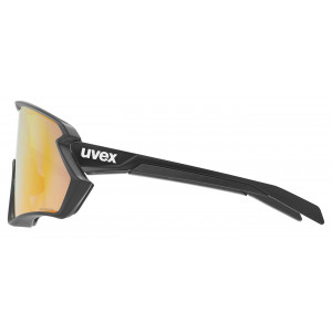 Dviratininko akiniai Uvex sportstyle 231 2.0 P black matt / mirror red