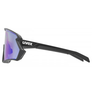 Dviratininko akiniai Uvex sportstyle 231 2.0 P black matt / mirror blue