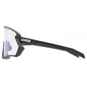 Dviratininko akiniai Uvex sportstyle 231 2.0 V black matt / litemirror blue