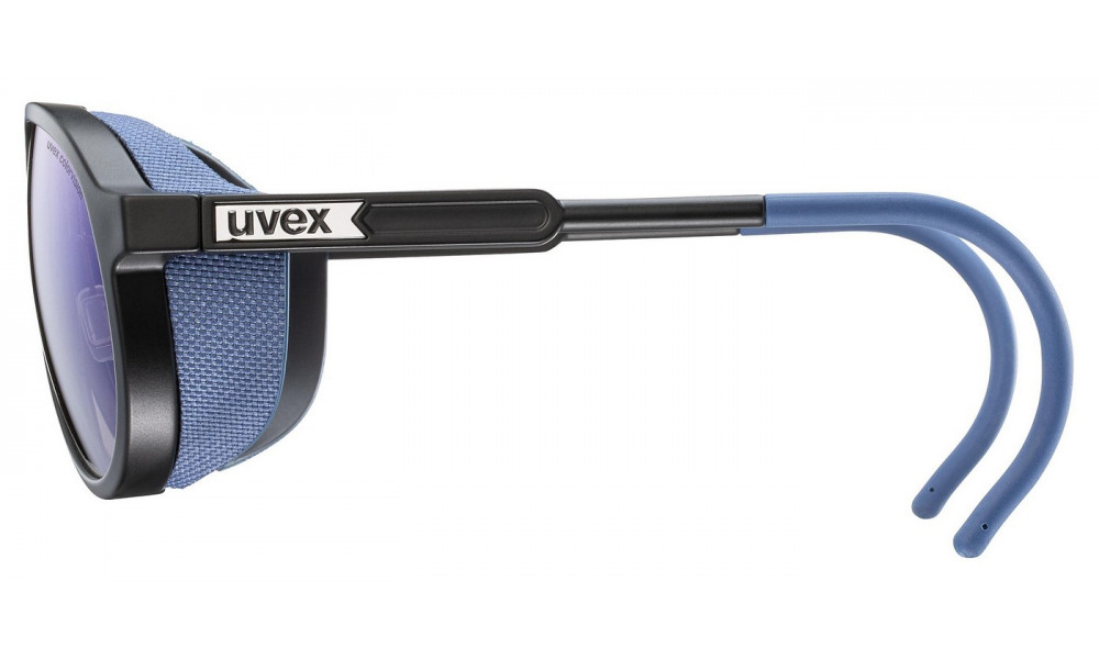 Akiniai Uvex mtn classic CV black matt / mirror blue - 2