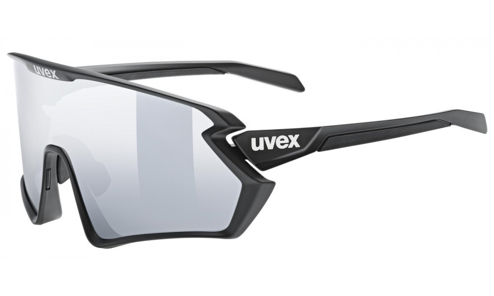 Dviratininko akiniai Uvex sportstyle 231 2.0 Set black matt / mirror silver - 1