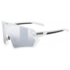 Dviratininko akiniai Uvex sportstyle 231 2.0 cloud-white matt / mirror silver