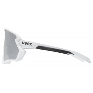 Dviratininko akiniai Uvex sportstyle 231 2.0 cloud-white matt / mirror silver