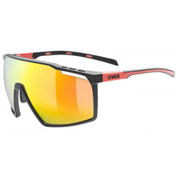 Akiniai Uvex mtn perform black-red matt / mirror red