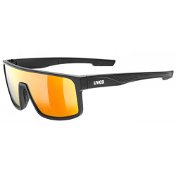 Akiniai Uvex LGL 51 black matt / mirror red