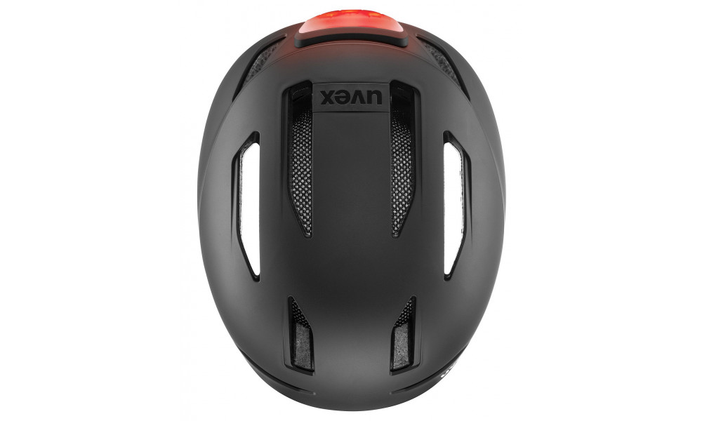 Šalmas Uvex urban planet LED black matt - 7 Šalmas Uvex urban planet LED black matt - 7
