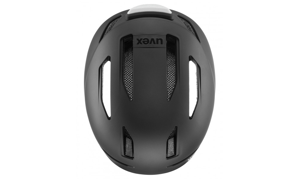 Šalmas Uvex urban planet LED black matt - 8 Šalmas Uvex urban planet LED black matt - 8