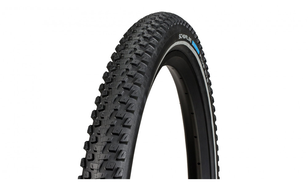 Padanga 27.5" Schwalbe Marathon Plus MTB HS 468, Perf Wired 54-584 / 27.5x2.10 Black-Reflex - 3