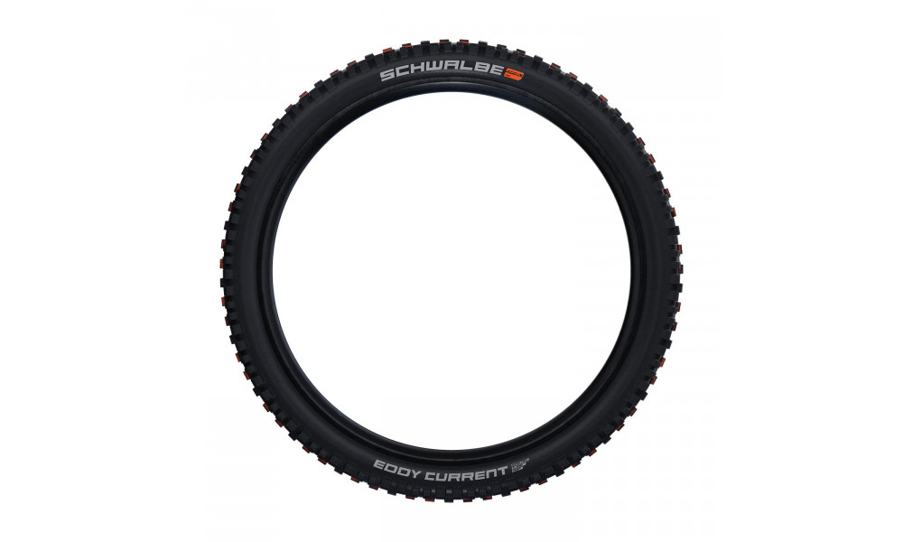 Padanga 27.5" Schwalbe Eddy Current Front HS 496 Evo Fold TLE 65-584 / 27.5x2.60 Super Trail Addix Soft - 3