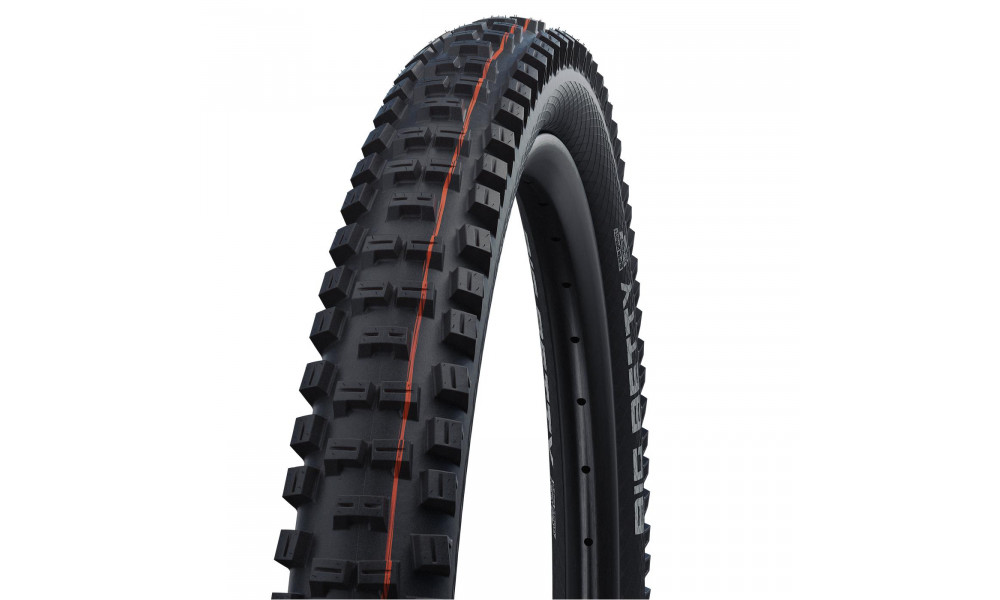 Padanga 27.5" Schwalbe Big Betty HS 608 Evo Fold TLE 65-584 / 27.5x2.60 Super Trail Addix Soft - 1