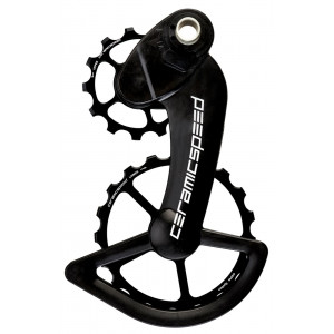 Galinio pavarų perjungėjo ratukų komplektas CeramicSpeed Oversized for Campagnolo 11s Mechanical/EPS Alloy 607 stainless stee