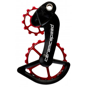 Galinio pavarų perjungėjo ratukų komplektas CeramicSpeed Oversized for Campagnolo 11s Mechanical/EPS Alloy 607 stainless stee