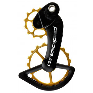Galinio pavarų perjungėjo ratukų komplektas CeramicSpeed Oversized for Campagnolo 11s Mechanical/EPS Alloy 607 stainless stee
