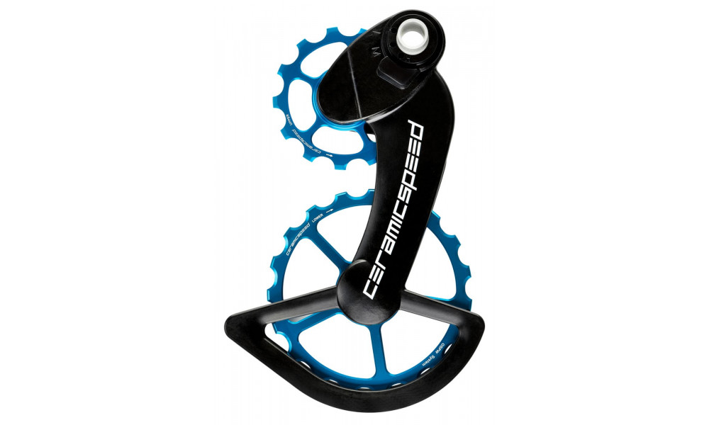 Galinio pavarų perjungėjo ratukų komplektas CeramicSpeed Oversized for Campagnolo 11s Mechanical/EPS Alloy 607 stainless stee 