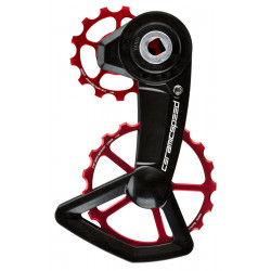 Galinio pavarų perjungėjo ratukų komplektas CeramicSpeed Oversized X for SRAM Red/Force/Rival AXS XPLR Ctd Alloy 607 Coated r