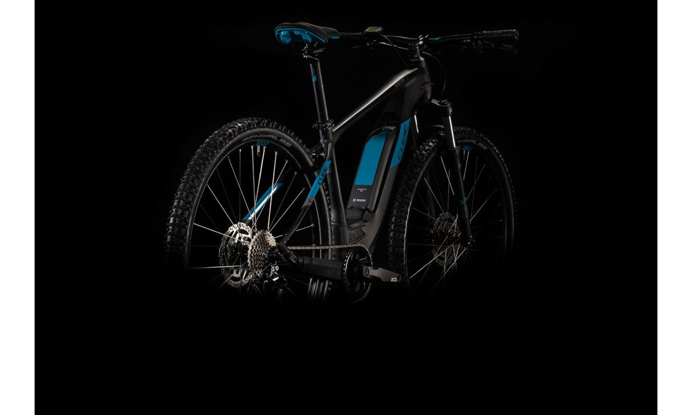 Elektrinis dviratis Cube Reaction Hybrid ONE 500 29 black'n'blue 2020 - 2
