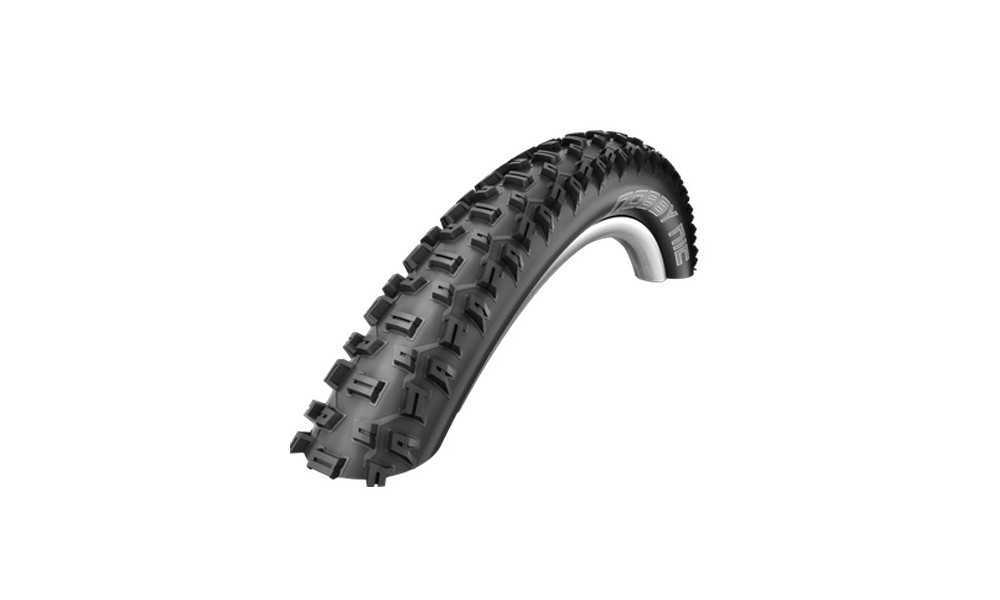 Padanga 26" Schwalbe Nobby Nic HS 411, Perf. Fold. 62-559 Black - 2