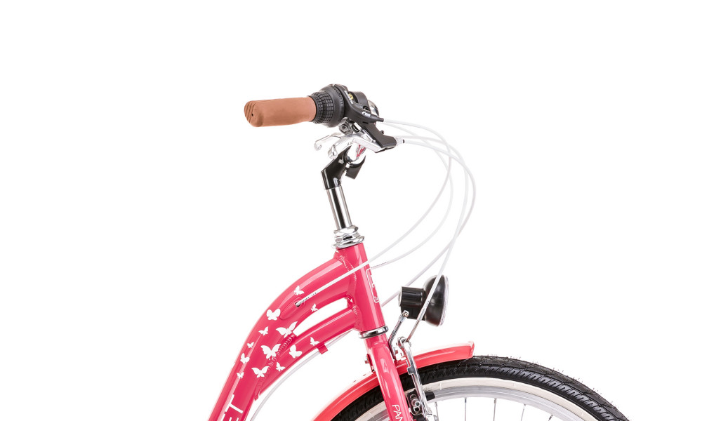 Dviratis Romet Panda 1 24" Alu 2023 pink - 4