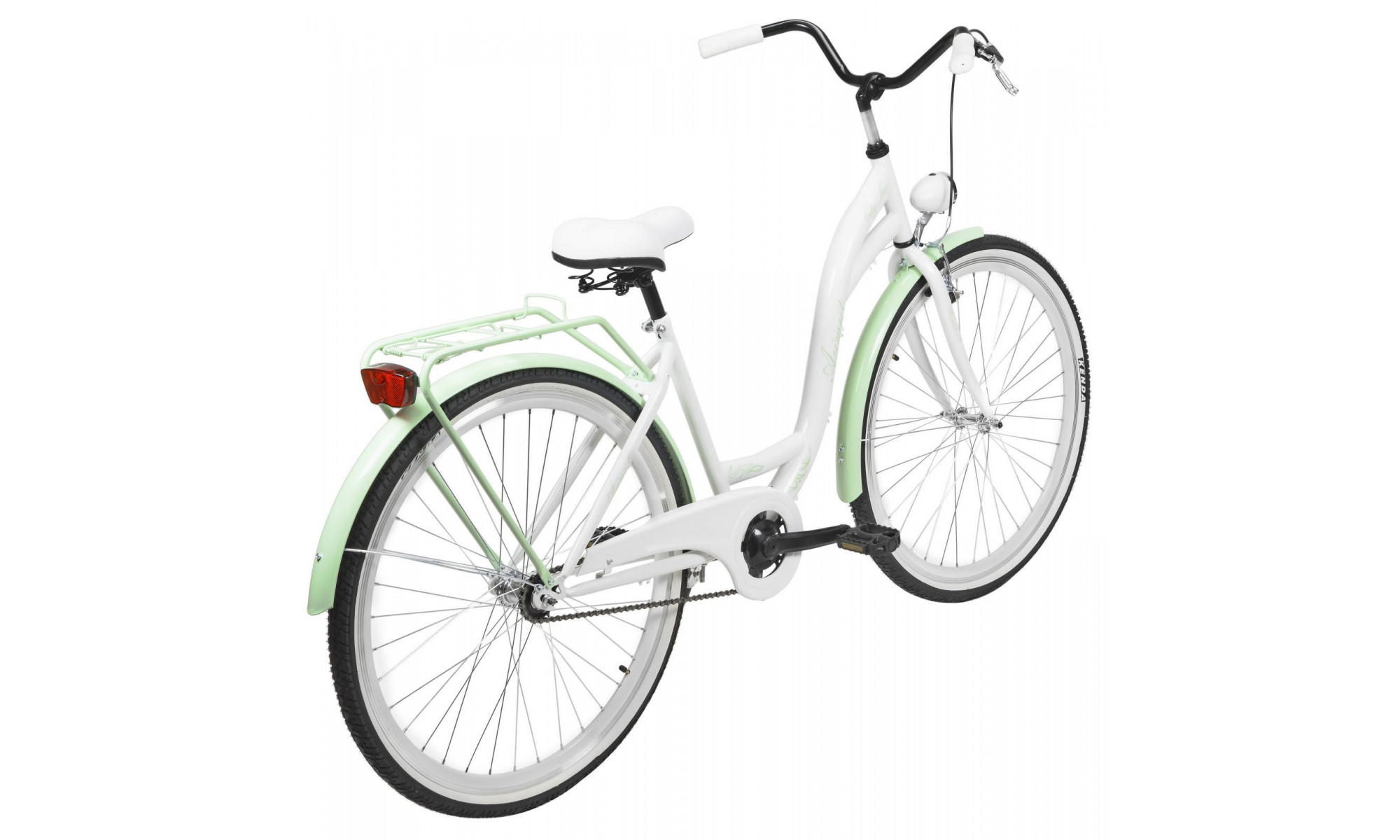 Dviratis AZIMUT City Lux 28" 2025 white-mint - 7