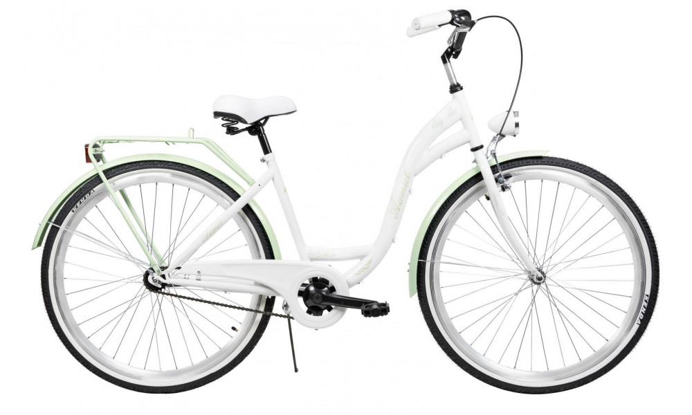Dviratis AZIMUT City Lux 28" 2025 white-mint - 8