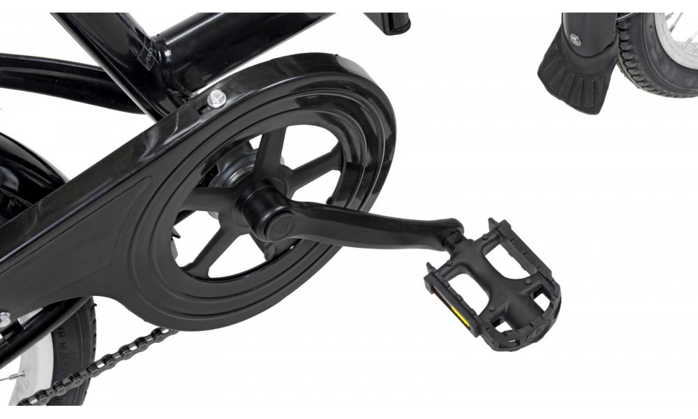 Dviratis AZIMUT Fold 20" 2025 black shiny - 3