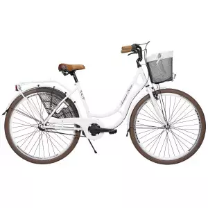 Dviratis AZIMUT Holland Retro 28" 3-speed 2025 white matt Dviratis AZIMUT Holland Retro 28" 3-speed 2025 white matt
