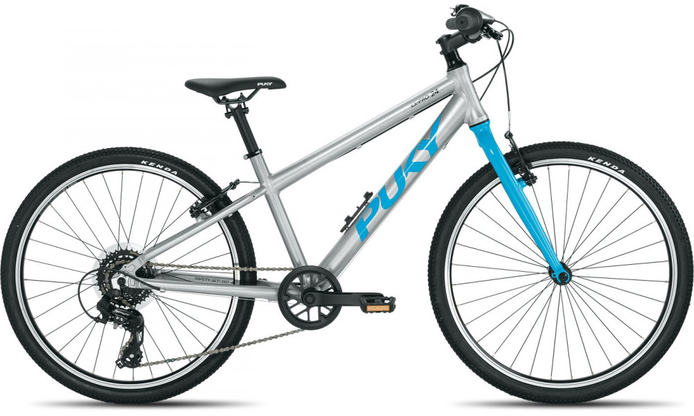 Dviratis PUKY LS-PRO 24-8 Alu silver/fresh blue - 2