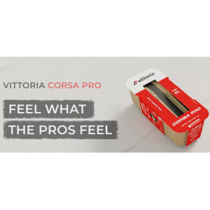 Padanga 28" Vittoria Corsa PRO G2.0 TLR 700x28c / 28-622 para