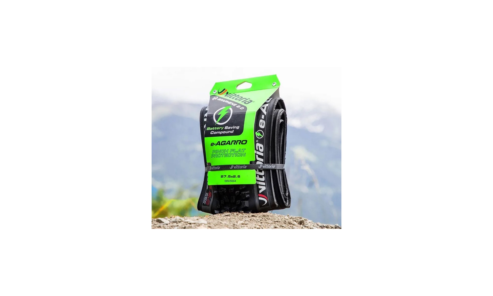 Padanga 29" Vittoria e-Agarro XC-Trail TNT Fold 29x2.6 / 65-622 anthracite-black - 3