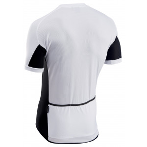 Dviratininko marškinėliai Northwave Force Full Zip S/S white