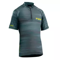 Dviratininko marškinėliai Northwave Origin Junior S/S black