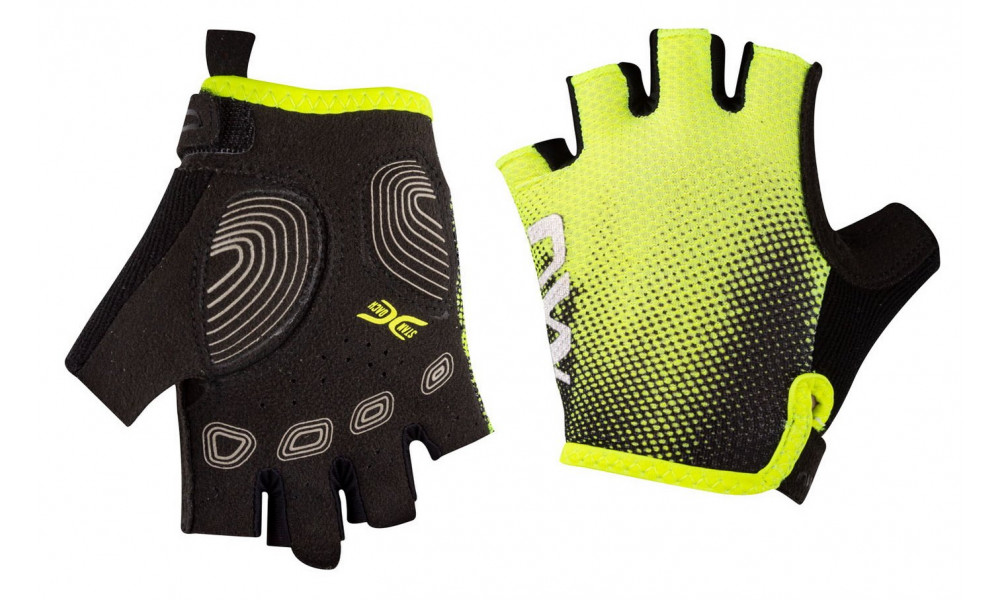 Pirštinės Northwave Active Junior Short yellow fluo 