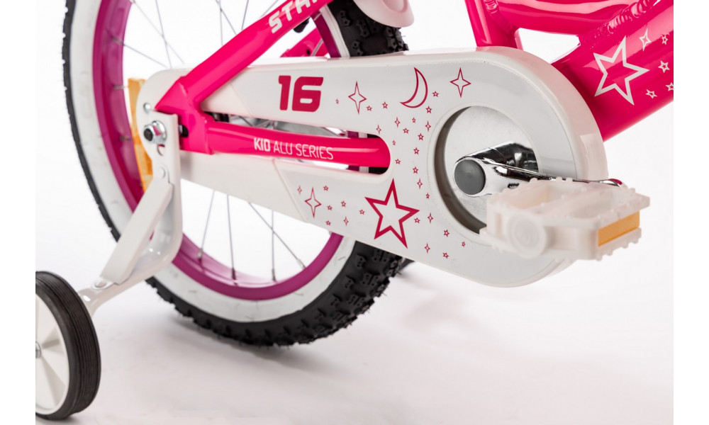 Dviratis Karbon Star ALU 16 pink - 3