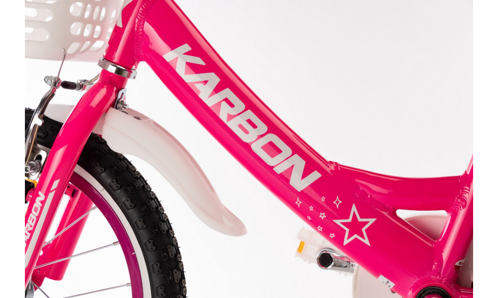 Dviratis Karbon Star ALU 16 pink - 10