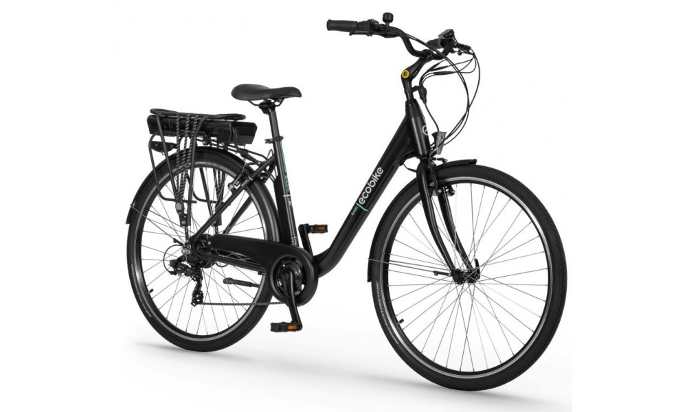 Elektrinis dviratis Ecobike Basic 28" 2026 black - 1