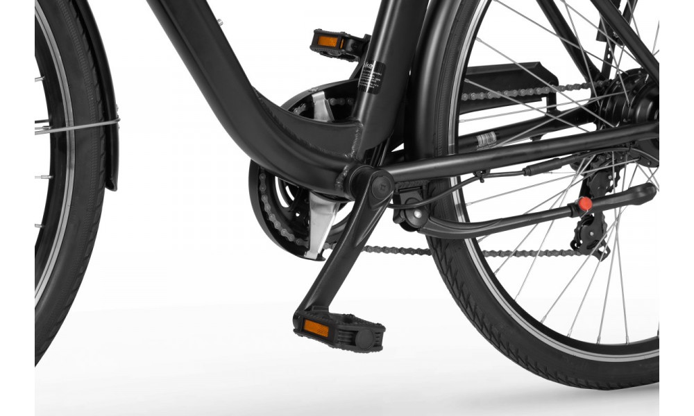 Elektrinis dviratis Ecobike Basic 28" 2026 black - 5