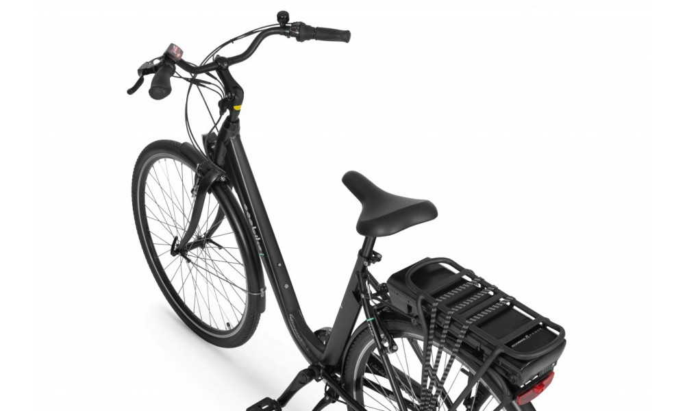 Elektrinis dviratis Ecobike Basic 28" 2026 black - 7