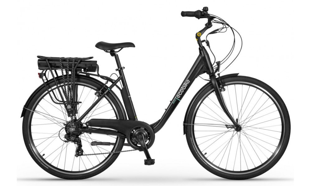 Elektrinis dviratis Ecobike Basic 28" 2026 black - 8