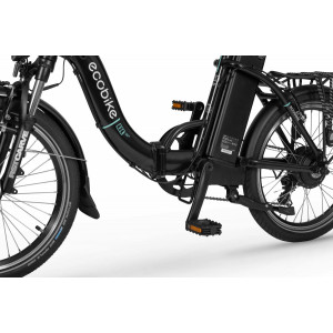 Elektrinis dviratis Ecobike Even 20" 2023 black