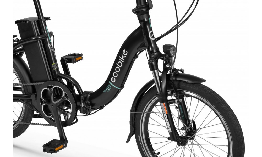 Elektrinis dviratis Ecobike Even 20" 2023 black - 8