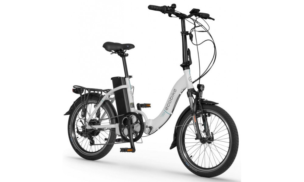 Elektrinis dviratis Ecobike Even 20" 2023 white - 1